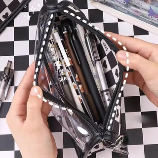 กระเป๋าดินสอน่ารักสีดำสำหรับนักเรียน พร้อมส่ง