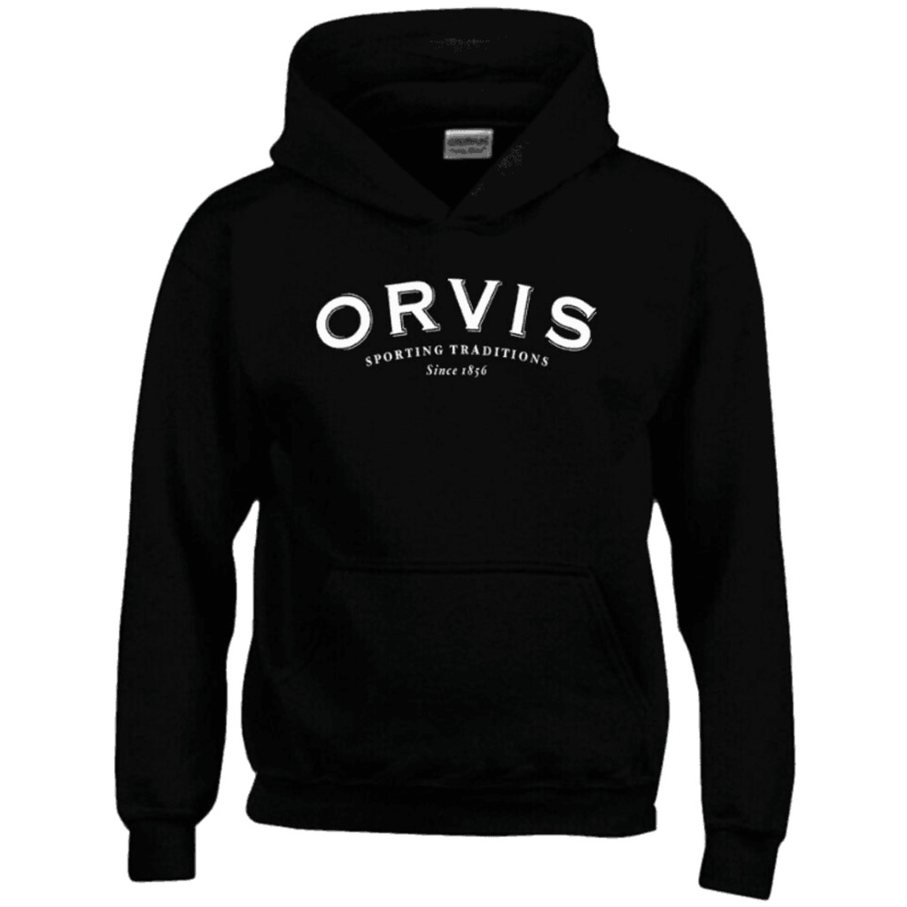 Hot New Orvis Fly Reel Fishing Logo Hoodie