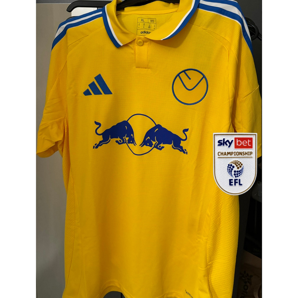 24/25 Leeds United Away Jersey เสื้อฟุตบอลบุรุษ