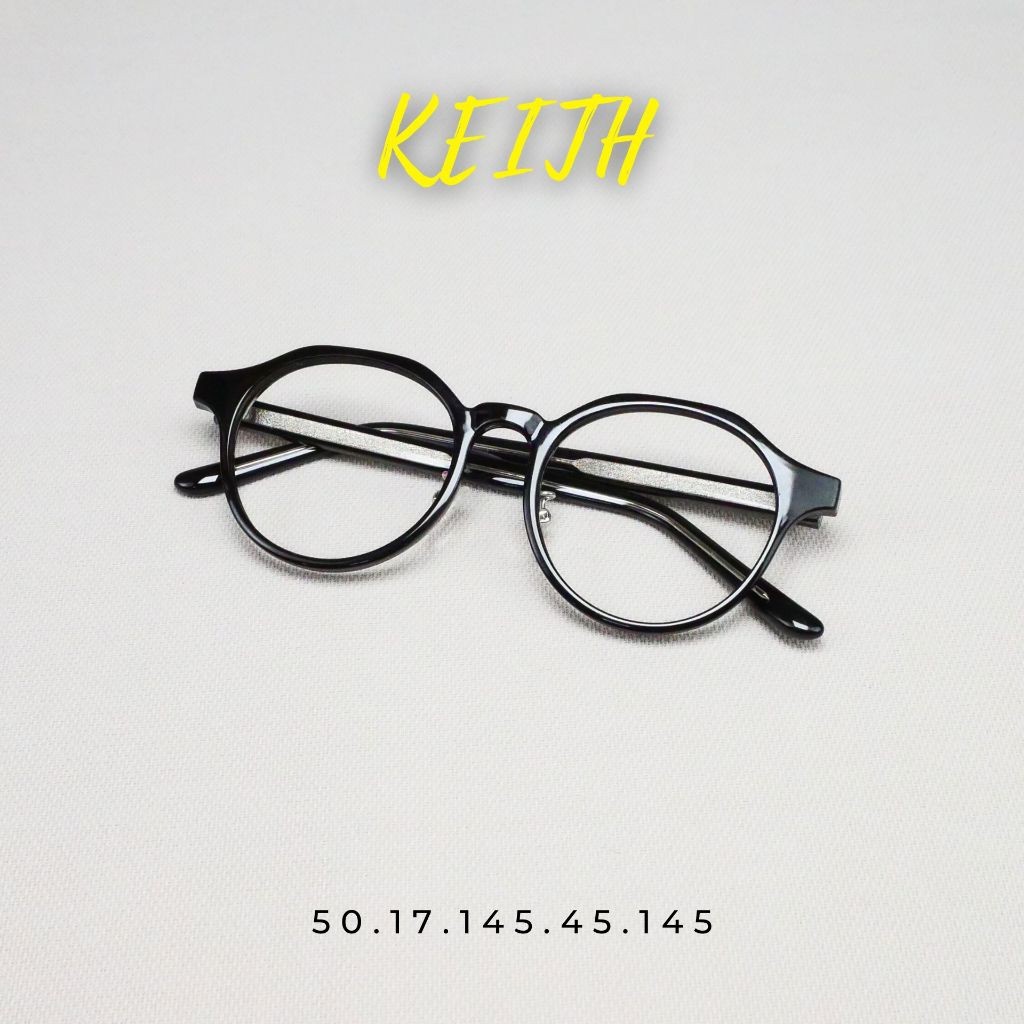 แว่นสายตาสั้น รุ่น Keith คีท เลนส์บลูบล็อคออโต้ กรอบแว่นTR90 ออกแดดเลนส์เปลี่ยนสีเทาดำ