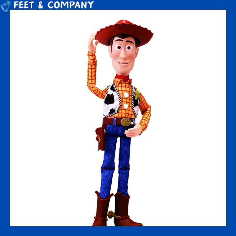 Toy Story 4 Real Size Talking Woody Figure (37cm)