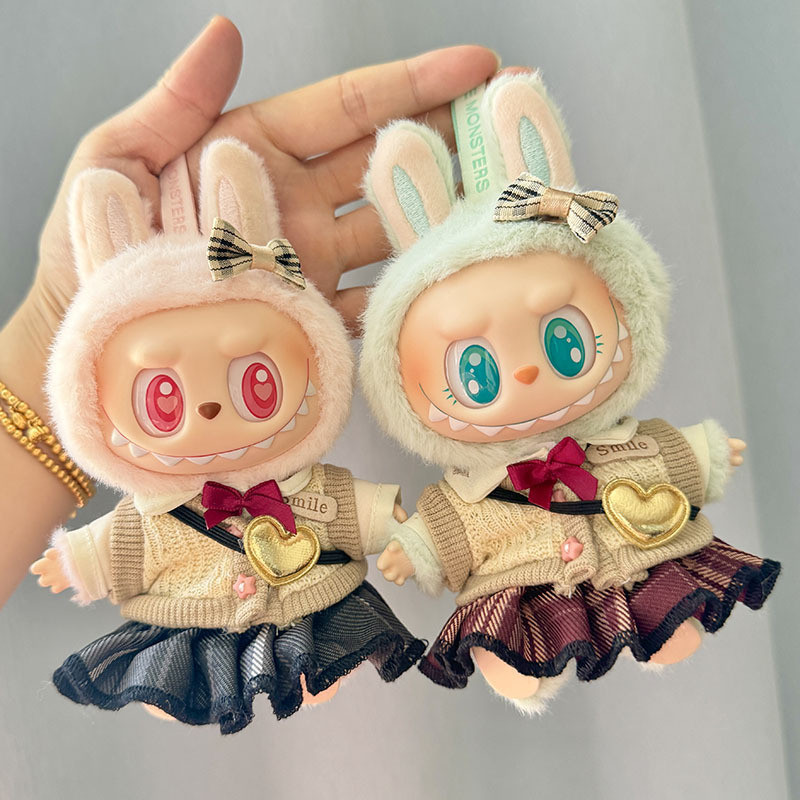 (No Doll) Labubu Clothes V1 V2 JK Dress Labubu เสื้อผ้าตุ๊กตาปาร์ตี้นั่ง