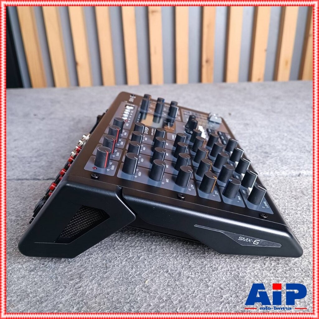 SOUNDVISION SMX-6 MIXER SMX 6 SMX6 มิกเซอร์อนาล็อก ช่องเสียบไมค์ 4 ช่อง เครื่องผสมสัญญาณ ซาวด์ วิชั่น เอไอ-ไพศาล+++