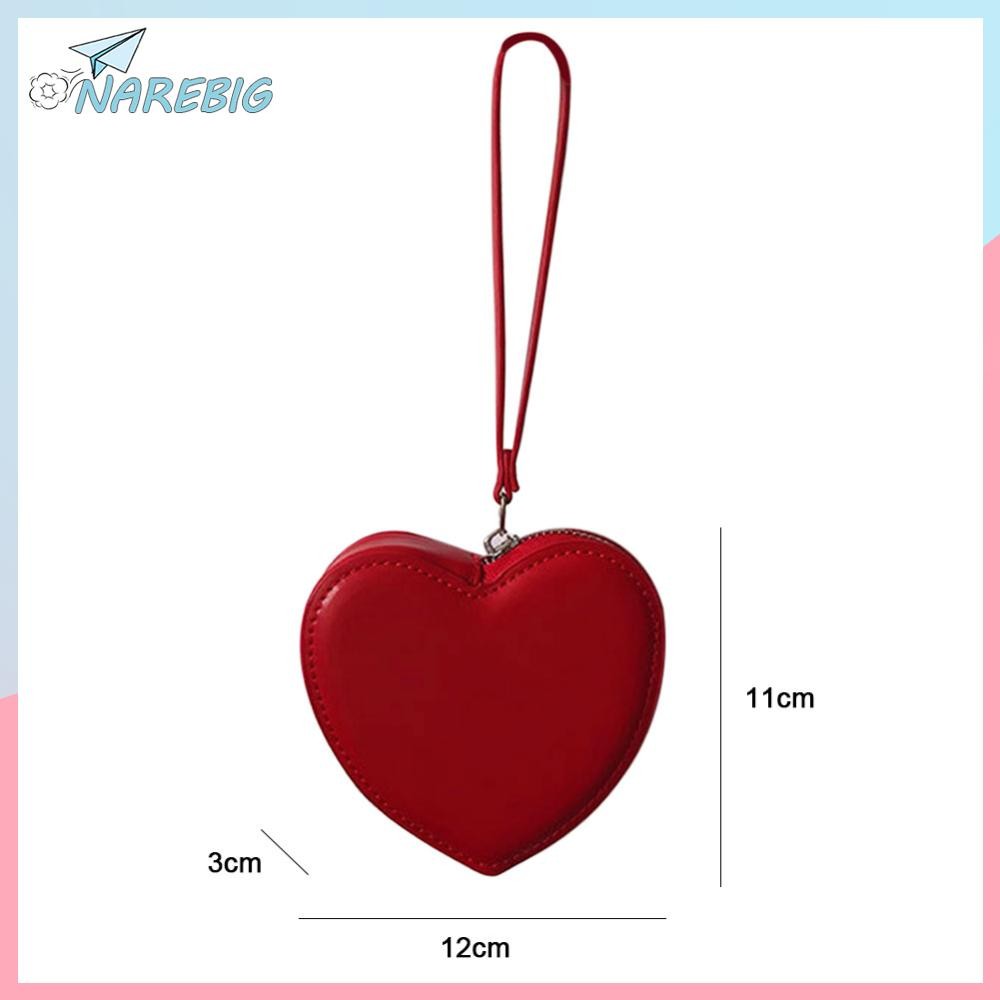 ส่งจากกรุงเทพ🚚 กระเป๋าถือผู้หญิงหรูหรา Love Shaped Top-handle Bag Solid Leather Money Purse Tot ✿