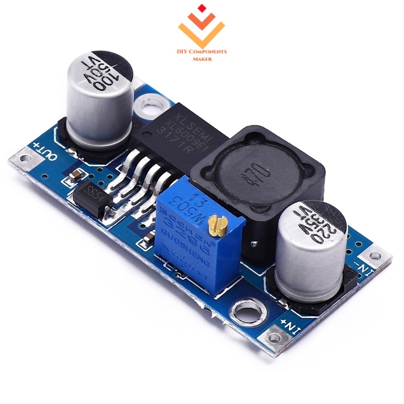 Xl6009 DC-DC โมดูลสเต็ปอัพแบบปรับได้ Boost Power Converter เปลี่ยน LM2577 สําหรับ Arduino