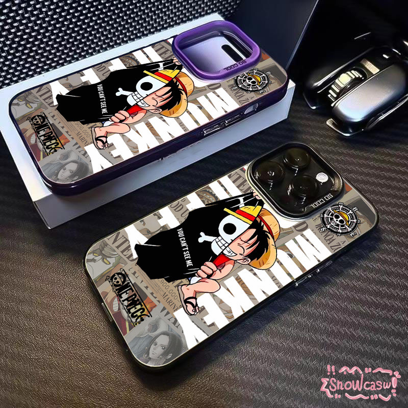 เทรนด์อนิเมะวันพีชลูฟี่สุดเท่ เคสInfinix Hot 30i 40i 20 Smart 8 7 5 6 Tecno Spark GO 2024 20 20C Pro Play Note 30 40 Pro