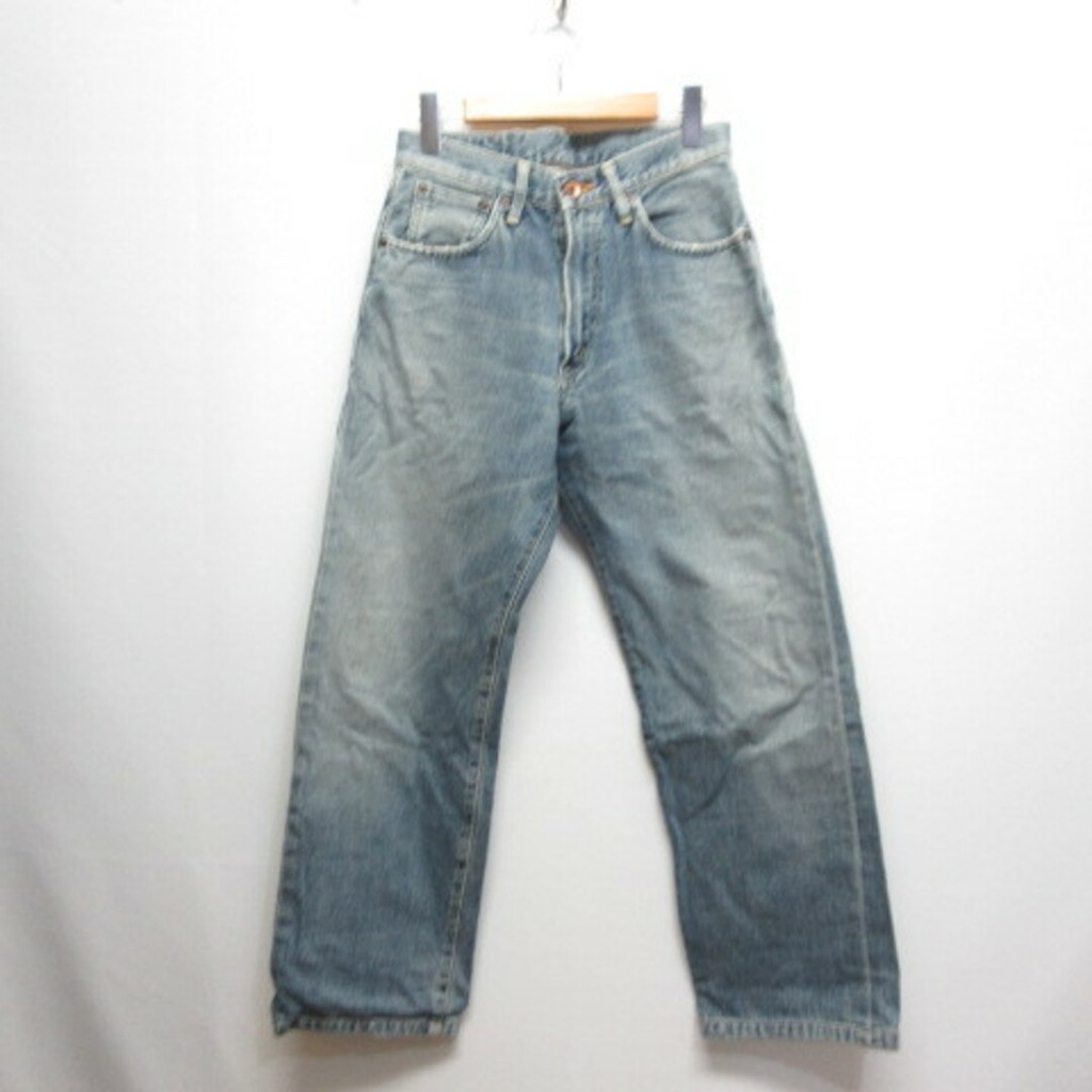 EDWIN 505X STRAIGHT DENIM PANTS JEANS 30 Direct from Japan Secondhand