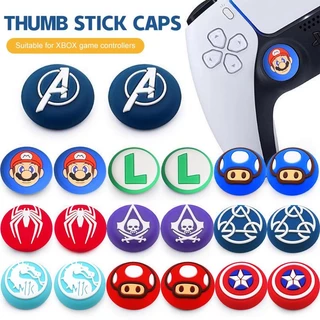 (aknde)(1อัน) ซิลิโคนหุ้มปุ่มอนาลอคจอย PS5 /PS4 /PS3 /PS2 /Xbox Series /Xbox /Joy Pro Switch /Grip Cap, Controller #ลิ้งค์1