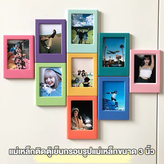 กรอบรูปมินิ ขาตั้งกรอบรูป กรอบรูปแม่เหล็ก กรอบรูป สองด้าน สําหรับตู้เย็น