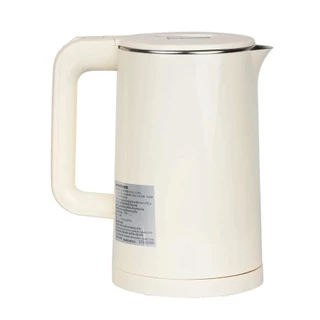 SMARTHOME กาน้ำร้อนสีครีม 1.8 ลิตร รุ่น CA-2024 กำลังไฟ 1500w (รับประกัน 3 ปี) กาชงกาแฟ กาต้มน้ำไฟฟ้า