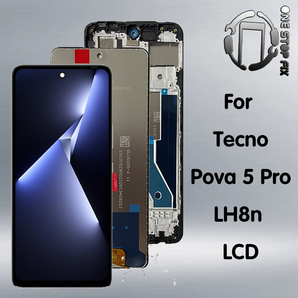 6.78 "นิ้วสําหรับ Tecno Pova 5 Pro 5Pro LH8n จอแสดงผล LCD Touch Screen Digitizer Assembly เปลี่ยน Po