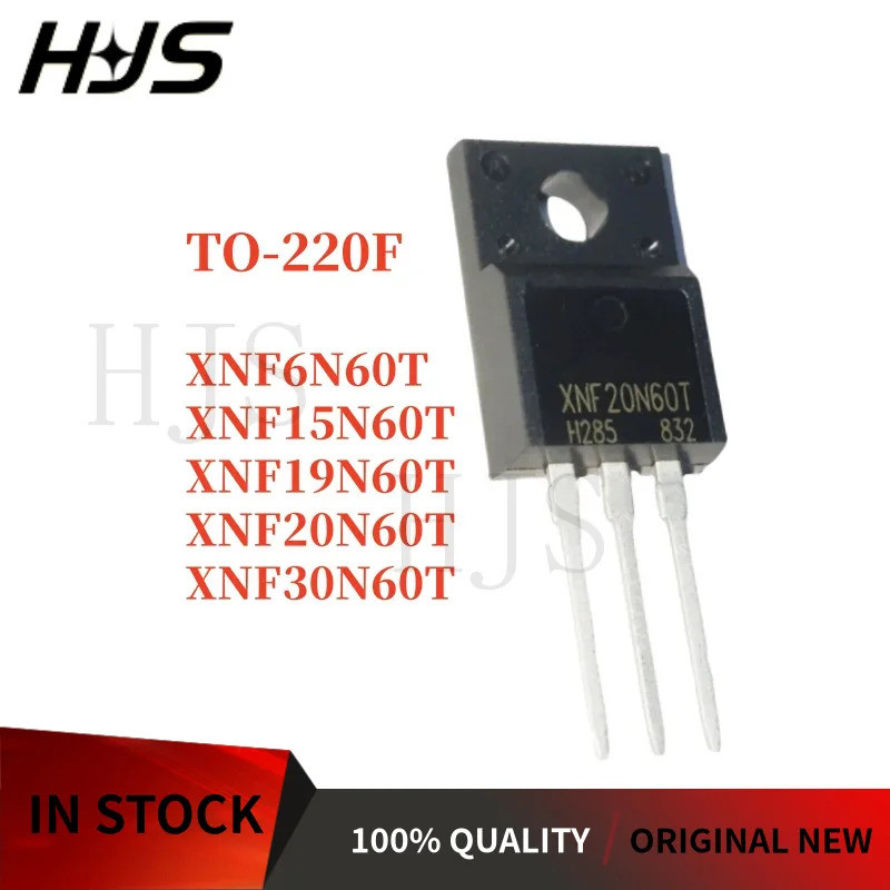 1-5PCS XNF6N60T XNF15N60T XNF19N60T XNF20N60T XNF30N60T TO-220F Field-effect ทรานซิสเตอร์