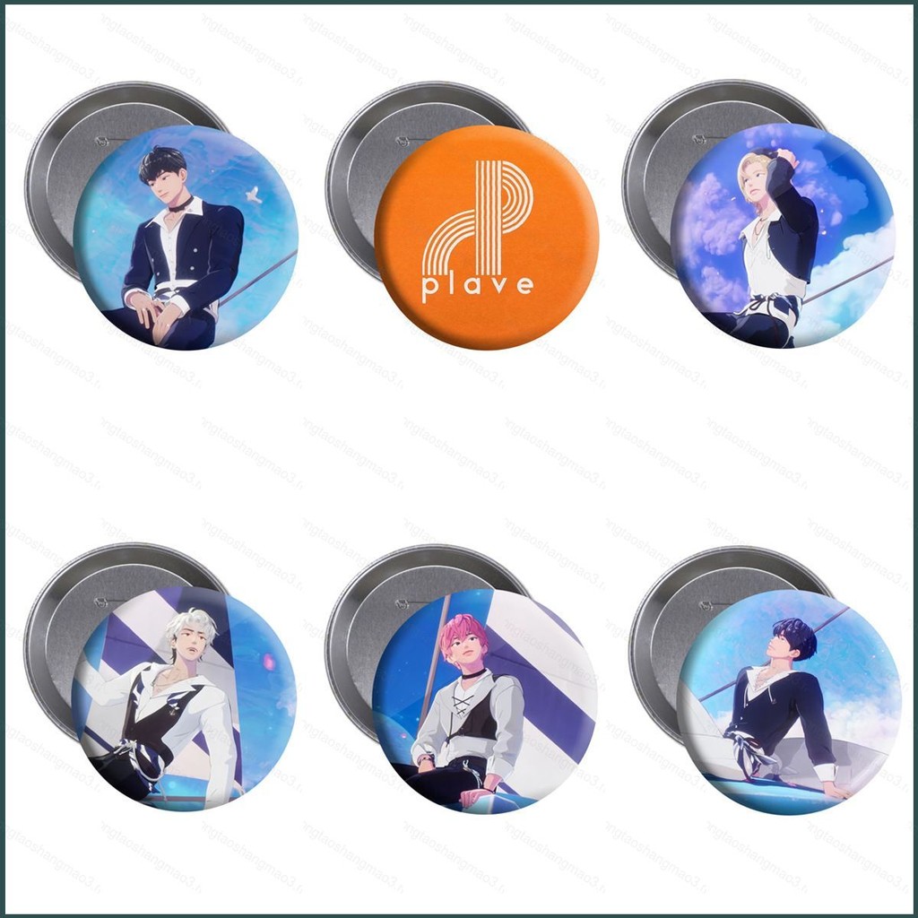 PLAVE badge PLLI เข็มกลัดปั๊มปริมาณ YEJUN NOAH BAMBY EUNHO HAMIN ภาพถ่าย