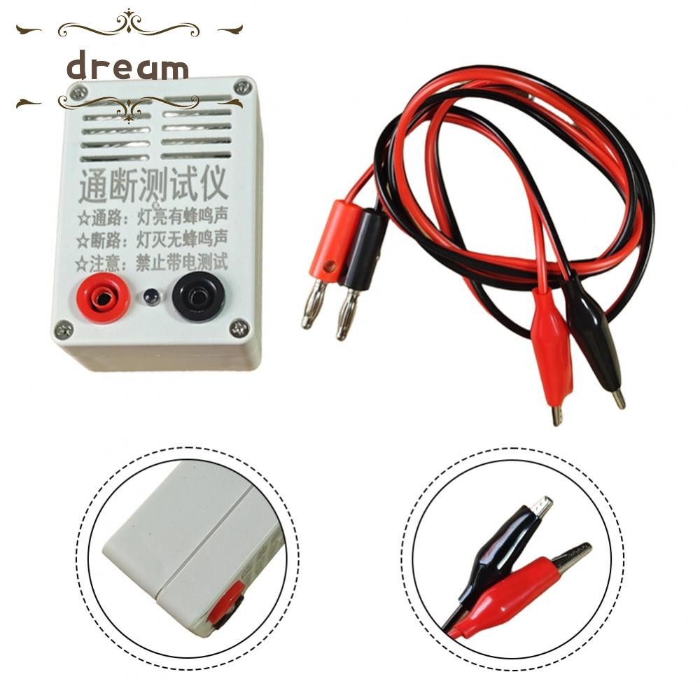 9V Buzzer Tester ขนาดมือถือแบตเตอรี่ 9V ในตัวสําหรับวงจรไฟฟ้า