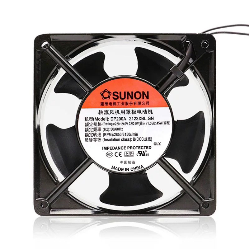 Jianzhun SUNON 12038 12CM 220V DP200A 2123XBL.GN XBT