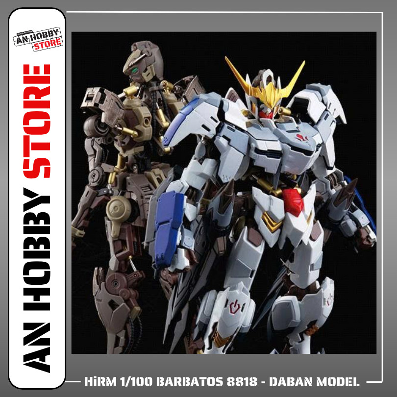 MG 8818 Barbatos ver. ASSEMBLY MODEL HiRM 8818 (แถมฟรีสติ๊กเกอร์น้ํา)