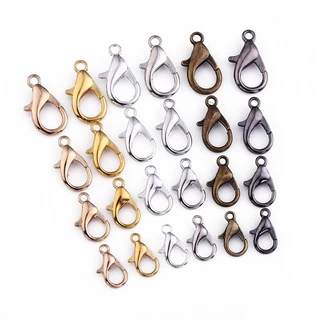 Lobster Clasp Hook เครื่องประดับ DIY สำหรับสร้อยคอ สร้อยข้อมือ และเข็มขัด