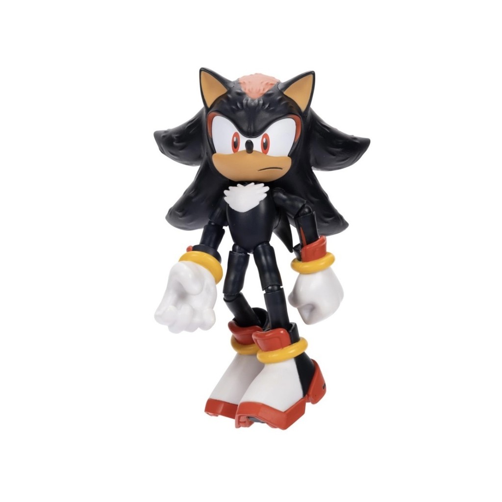 JAKKS เม่น Sonic Prime Sonic Prime Shadow ตุ๊กตารูปตุ๊กตาของขวัญชาย