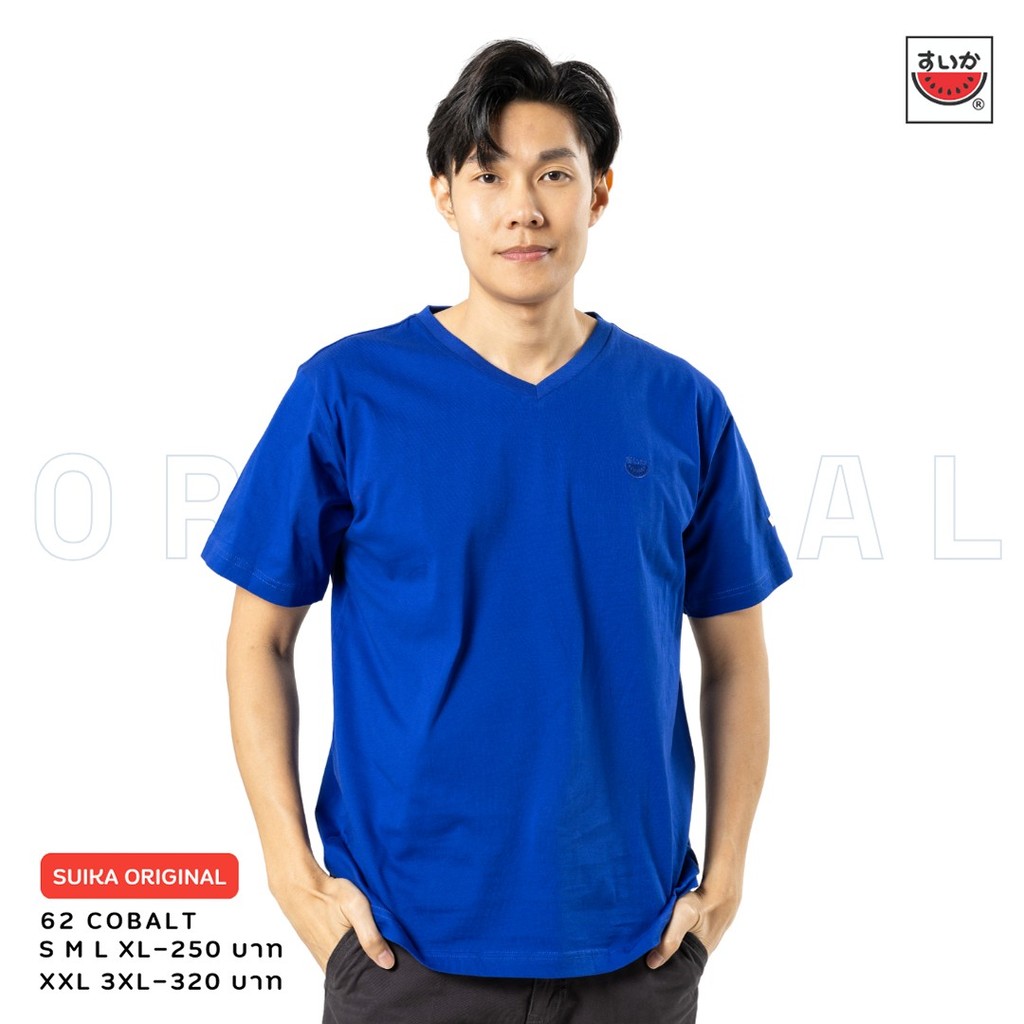 เสื้อแตงโม (SUIKA) - เสื้อแตงโม ORIGINAL T-SHIRTS คอวีกลุ่ม สี 38 41 42 59 71 62 - รูปที่ 3