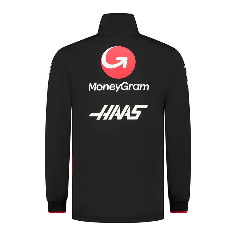 2023 new f1 racing suit, haas team customized long-sleeved stand-up collar sweatshirt, Ocon, karting