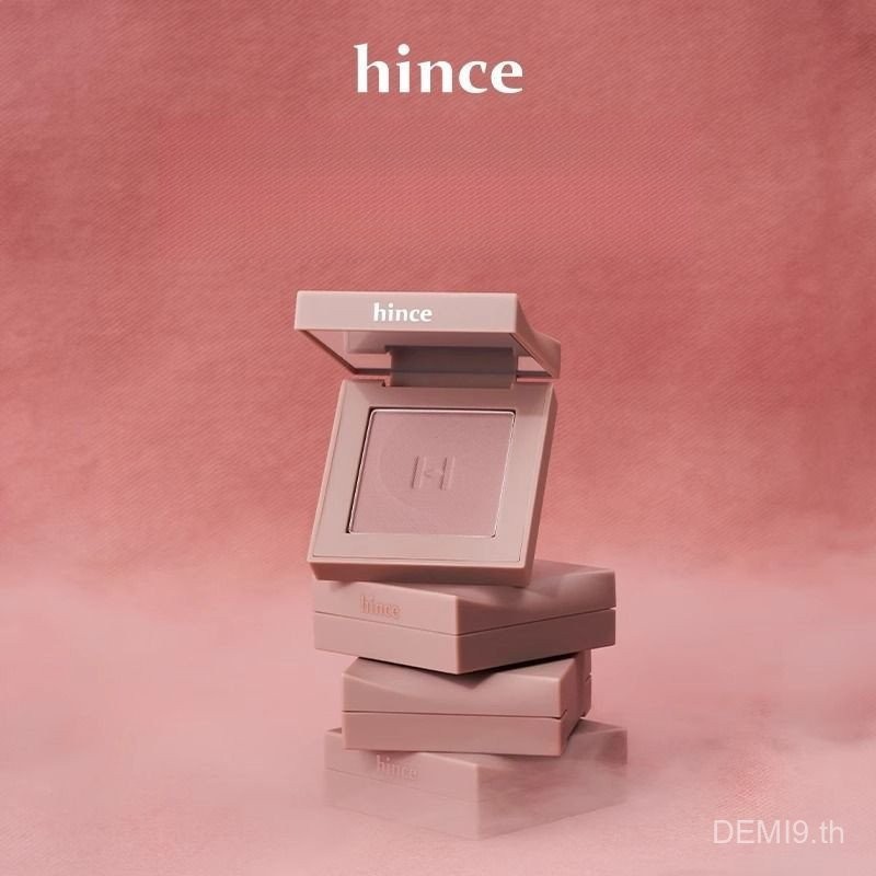 Hince Monochrome Eye Shadow Matte Contour แป้งสีเทา Earth Color Blush Eye การปรับเปลี่ยนอเนกประสงค์อ