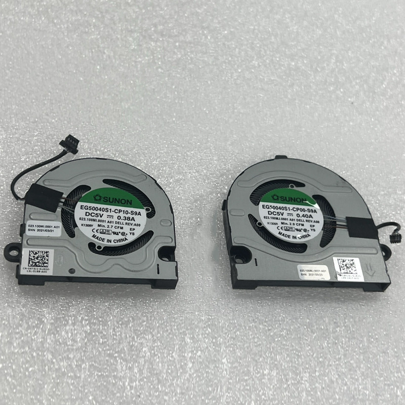 0XKD91 06T5J2 ใหม่สําหรับ DELL Inspiron 13 5310 แล็ปท็อปพัดลม 6T5J2 CN-06T5J2 XKD91 CN-0XKD91 100% ร