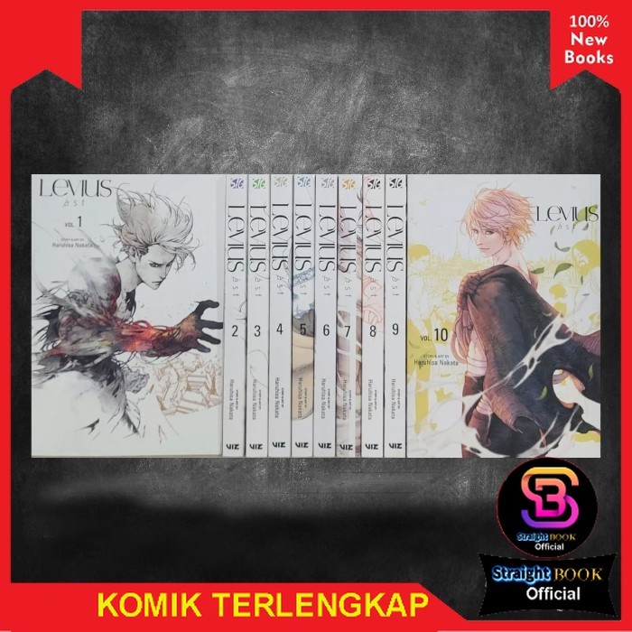 Levius/est Vol 1-10 ครบชุดมังงะอังกฤษยี่ห้อใหม่ Harhisa Nakata SightBookOfficial