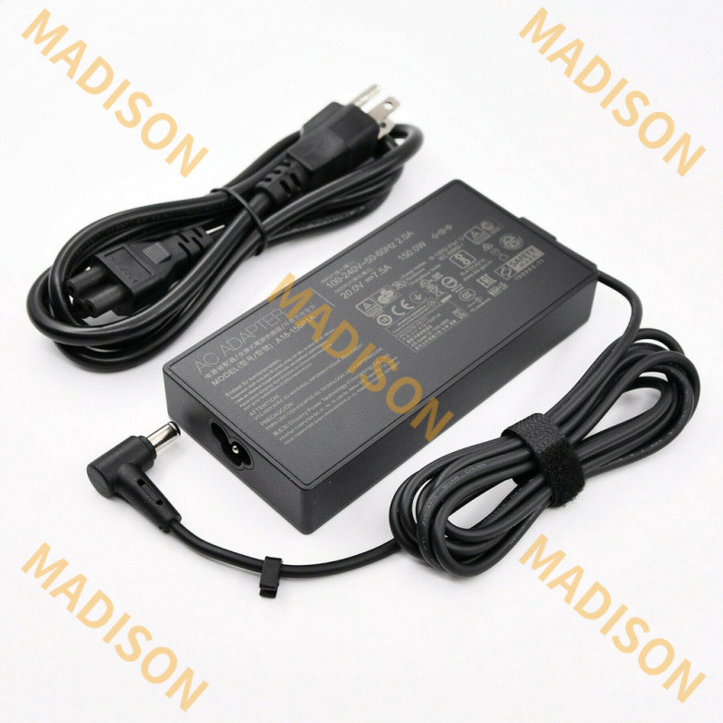 150W 20V 7.5a 6.0*3.7mm A18-150P1A สำหรับ Asus ROG g531gt g731gt fx505gt fx705gt