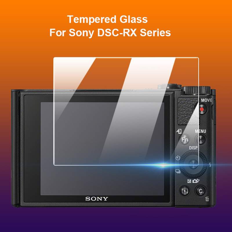 สําหรับ Sony DSC-RX100 V VI VII RX10 RX1R II III IV RX1 RX1RII M2 M3 M4 M5 M6 M7 กล้องกระจกนิรภัย 9H 2.5D หน้าจอ LCD Protector ระเบิดฟิล์ม Toughened Guard