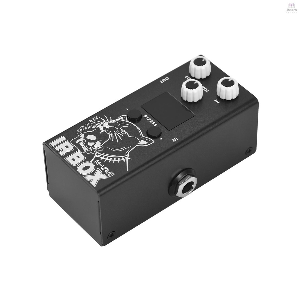 [jnfm] M-VAVE กีตาร์ IR Box Effects Pedal พร้อม IR Cab Impulse Response ตู้ลําโพงจําลอง XLR พอร์ตเอา