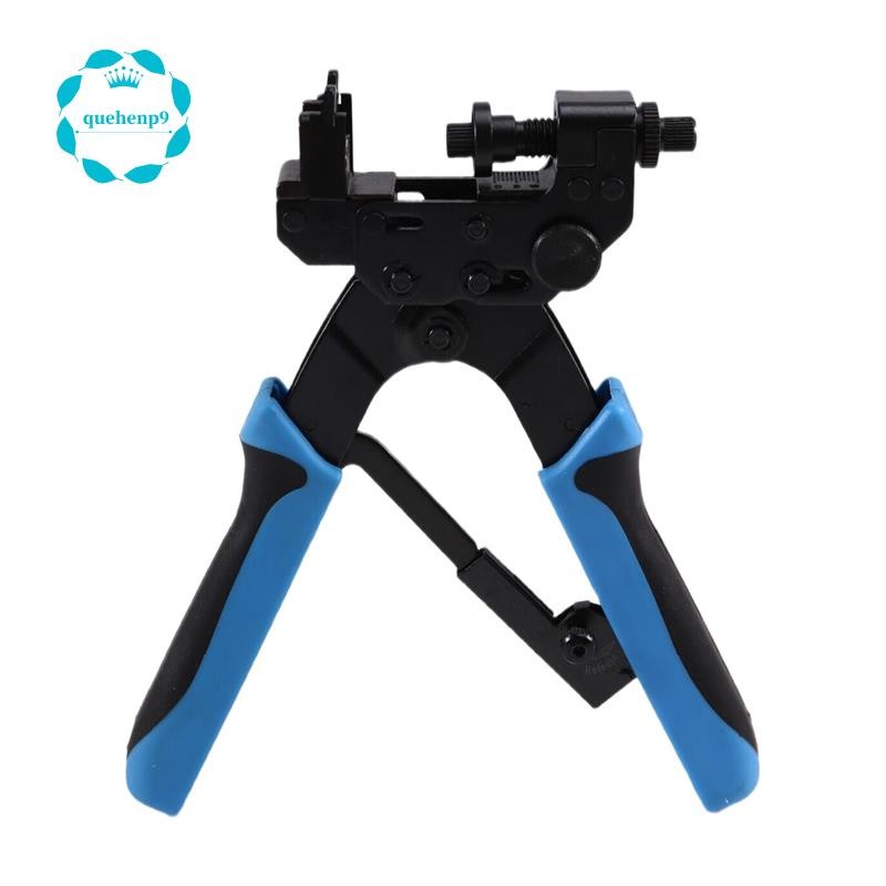 [quehenp9]Tl-H510B เครื่องมือจีบการบีบอัดสําหรับ F, BNC, , และสาย RG 59, RG6 0.5-6mm2 คีมมืออาชีพ