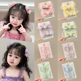 กิ๊บติดผมโบว์มุกสีสันสดใสสไตล์เกาหลี แฟชั่นน่ารักสำหรับผู้หญ…