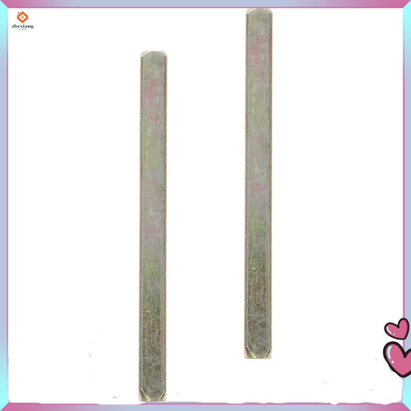 Door Knob Interior Door Knob Spindle Golden Zinc Coating 2pcs