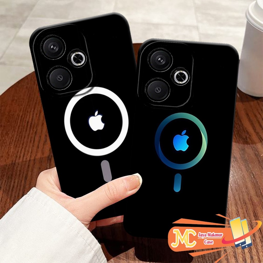 HP Softcase XIAOMI REDMI 13/ POCO M6 4G 2024 Apple Motif/iphone Logo - เคส Apple Logo - เคสอินเทรนด์ - เคสผู้ชาย - เคสผู้หญิง - เคสมือถือ - เคสอินเทรนด์ [R16]