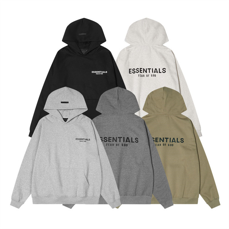 แฟชั่น STREET เสื้อฮู้ดผู้ใหญ่ แบบคล่องตัว ลายอักษรสามมิติ ไซส์ unisex