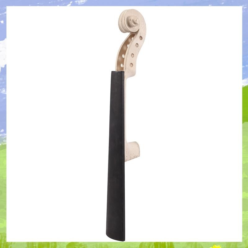 4/4 ขนาด Maple ไวโอลินคอ Ebony Fingerboard ไวโอลิน DIY ชุดมือแกะสลัก Scroll