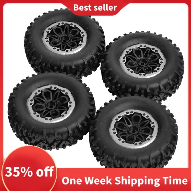 4pcs ล้อยางสําหรับ MN D90 91 96 99S B14 B24 C14 C24 C34 C44 LDRC LD1297 LD1299 RC รถอะไหล่อัพเกรดอุป