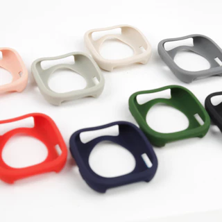 กรณีซิลิโคนยาง for Amazfit Bip 6 ป้องกันการกระแทกกีฬาอ่อนนุ่มทนต่อการแตกหน้าจอปกป้องกันชนกรอบเชลล์อุปกรณ์เสริม