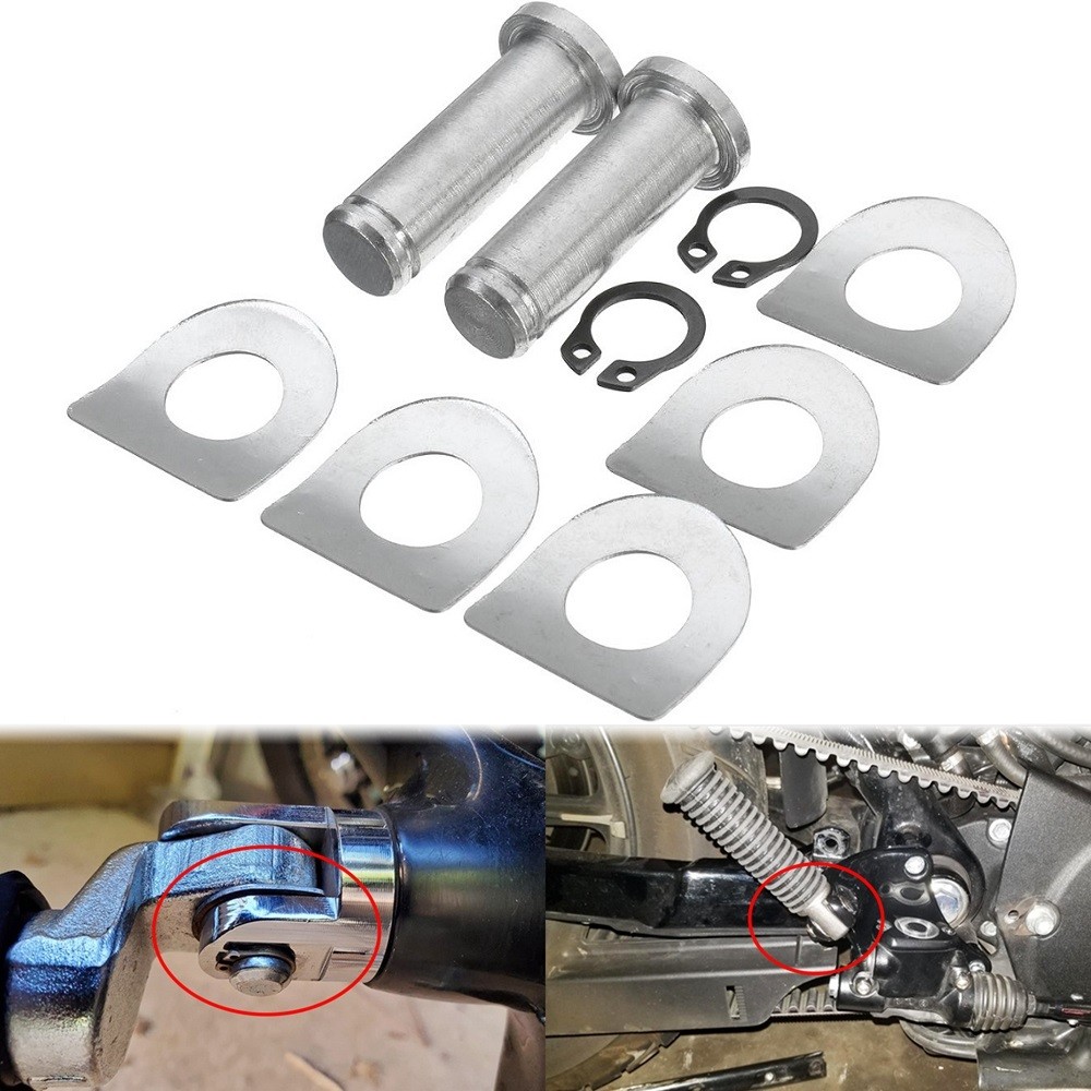 รถจักรยานยนต์พักเท้าเท้าเหยียบ Bolt Mount Pin สําหรับ Harley Sportster Softail Dyna Touring Electra Road Street Glide Road King