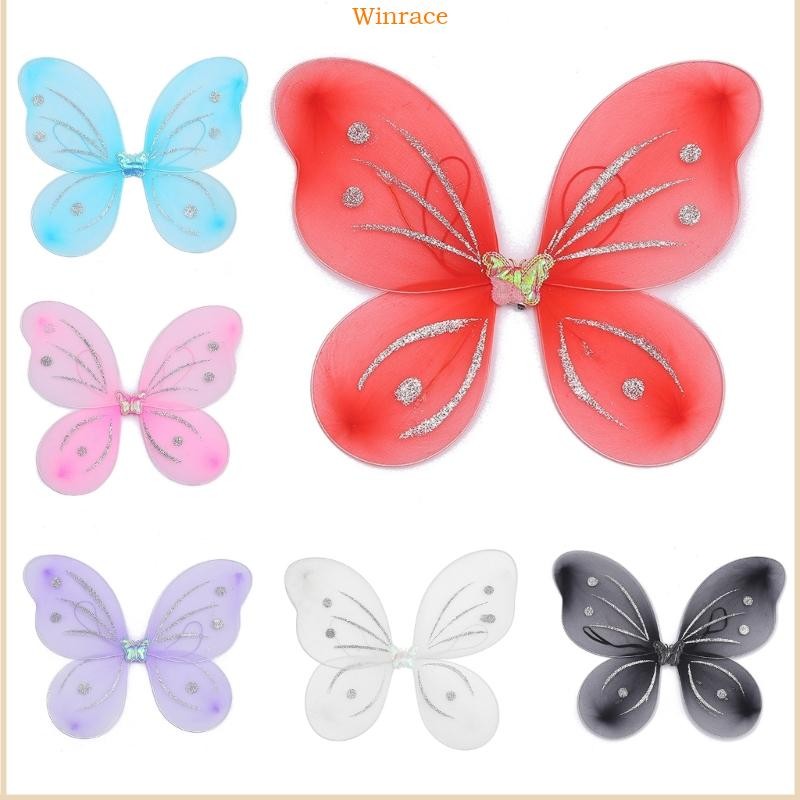 WRC ชุดคอสเพลย์ปาร์ตี้ฮาโลวีน ปีกผีเสื้อสำหรับการแสดงและถ่ายภาพ