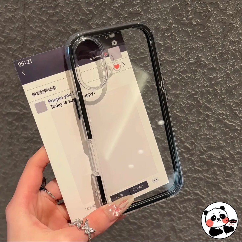 2 in 1 สีขอบเคสโทรศัพท์สําหรับ Xiaomi Poco F7 Ultra F6 G5 Pro F3 C75 5G 4G หรูหราน่ารักใส Anti-fall Soft Casing