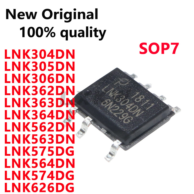 10/PCS ใหม่ LNK304DN LNK305DN LNK306DN LNK362DN LNK363DN LNK364DN LNK562DN LNK563DN LNK575DG LNK564D