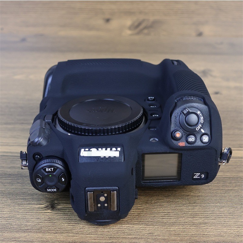 สําหรับ Nikon Z9 ซิลิโคนนุ่มกล้องกันฝุ่นป้องกัน Z9 ฝาครอบ Scratchproof กระเป๋า Anti-slip ลิ้นจี่เนื้