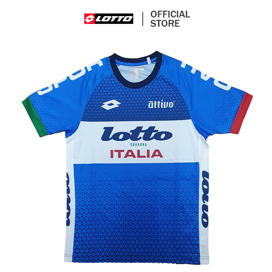 แฟชั่น Lotto 2025 สําหรับผู้ชาย Lotto Attivo Jersey Tshirt