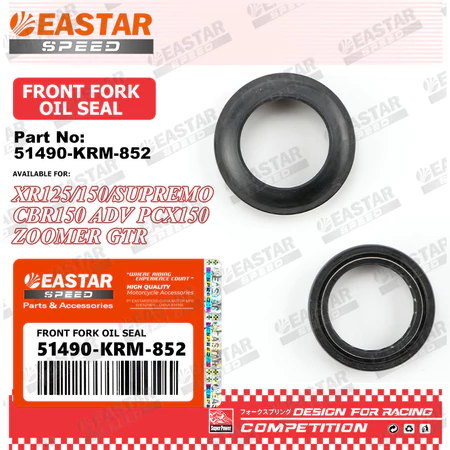 ซีลน้ํามันตะเกียบหน้า สําหรับ ซีลกันฝุ่น 51490krm852 XR125 150 Supermo CBR150 ADV PCX150 Zor GTR