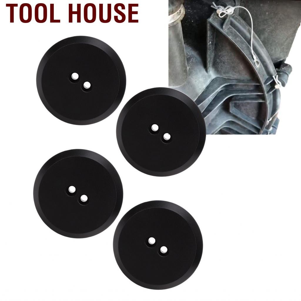 Tool House.Ay-th 4PCS แจ็คแพดอะแดปเตอร์พอดีสำหรับ C5 C6 C7 C8 964 993 996 997 944 911 1997-2024 อลูม