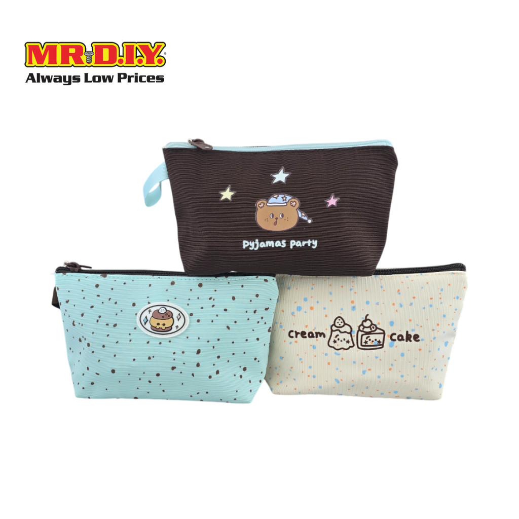 MR.D.I.Y. กระเป๋าใส่เครื่องสำอางค์อเนกประสงค์ รุ่นเค้ก ขนาด 5.5 X 21.5 X 13 ซม.
