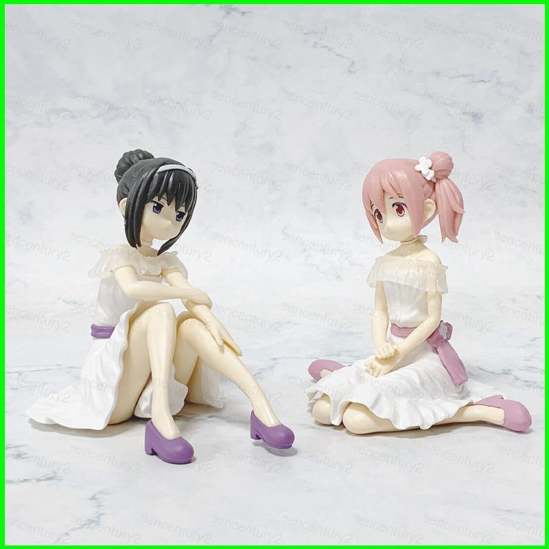 GC Magic Girl Action Figure Akemi Homura Kaname Madoka นั่งท่าทางตุ๊กตาของเล่นเครื่องประดับของขวัญ