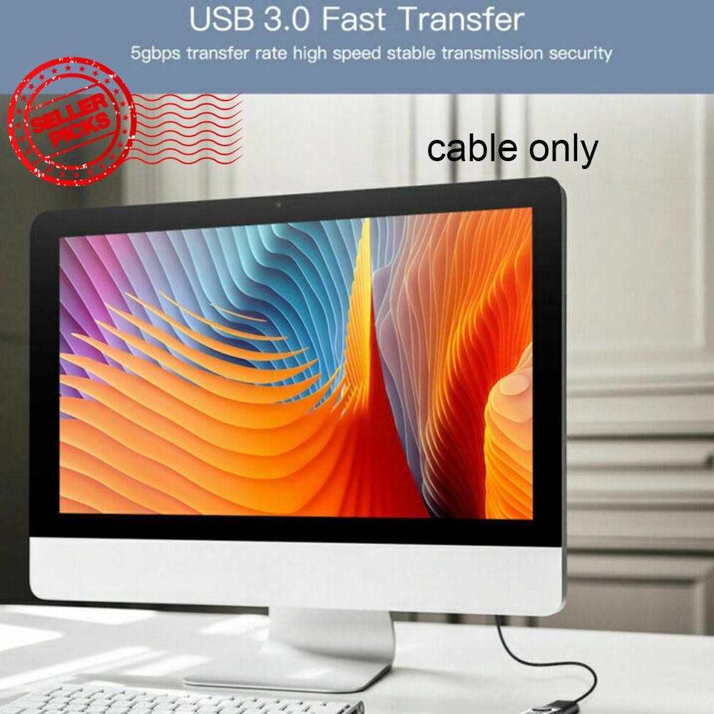 Usb 3.0 Male To Mother Alloy Data Cable Portable Drive 100cm/200cm Charging Navigator C8l4