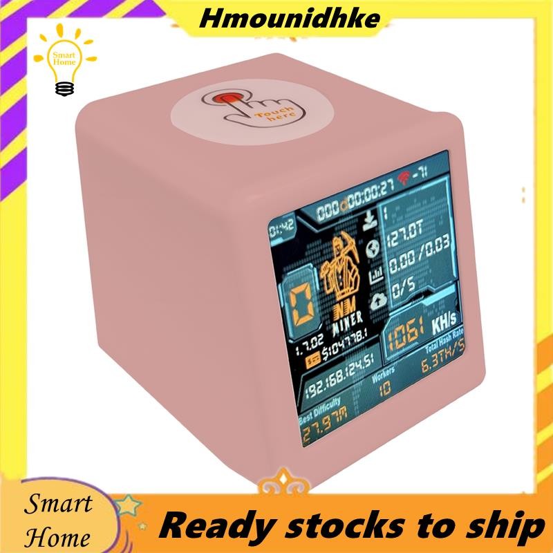 Nerdminer V2 NM สมาร์ททีวี ESP32 BTC SOLO Lotterys Miner 1060/S Hashrate Low Power Silent Operation 